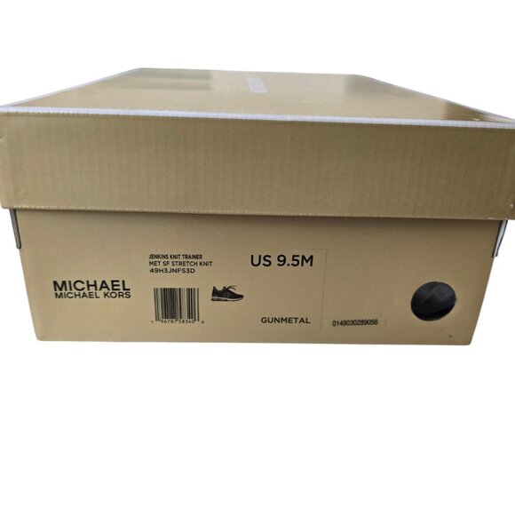 MICHAEL Michael Kors Jenkins Metallic Stretch Knit Trainer Sneakers - Picture 3 of 6